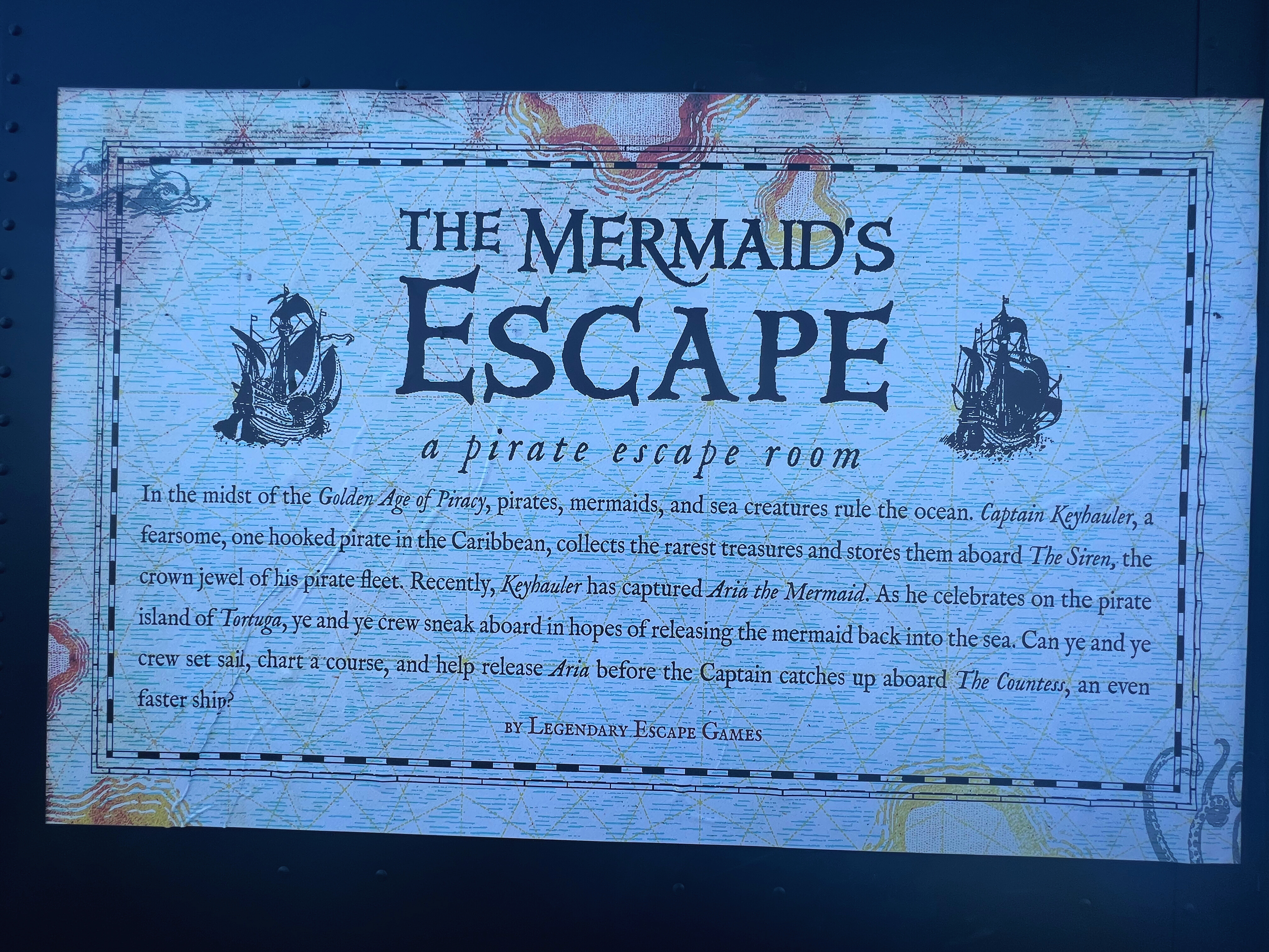 The Mermaid's Escape Room